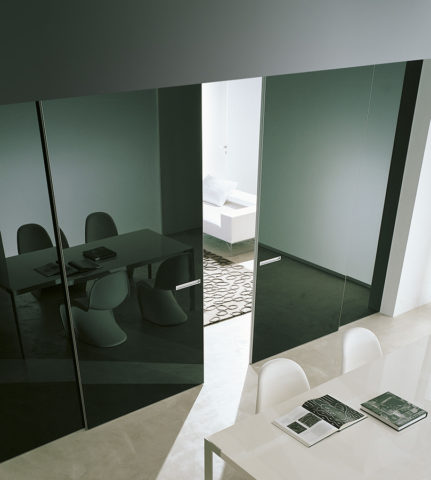 דלת זכוכית הזזה SEGNO