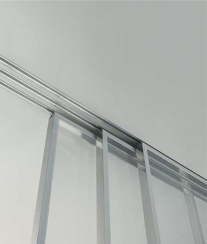 דלת זכוכית הזזה מסגרת אלומיניום