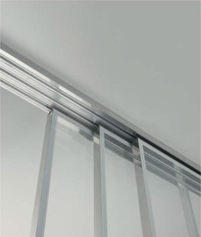 דלת זכוכית הזזה מסגרת אלומיניום