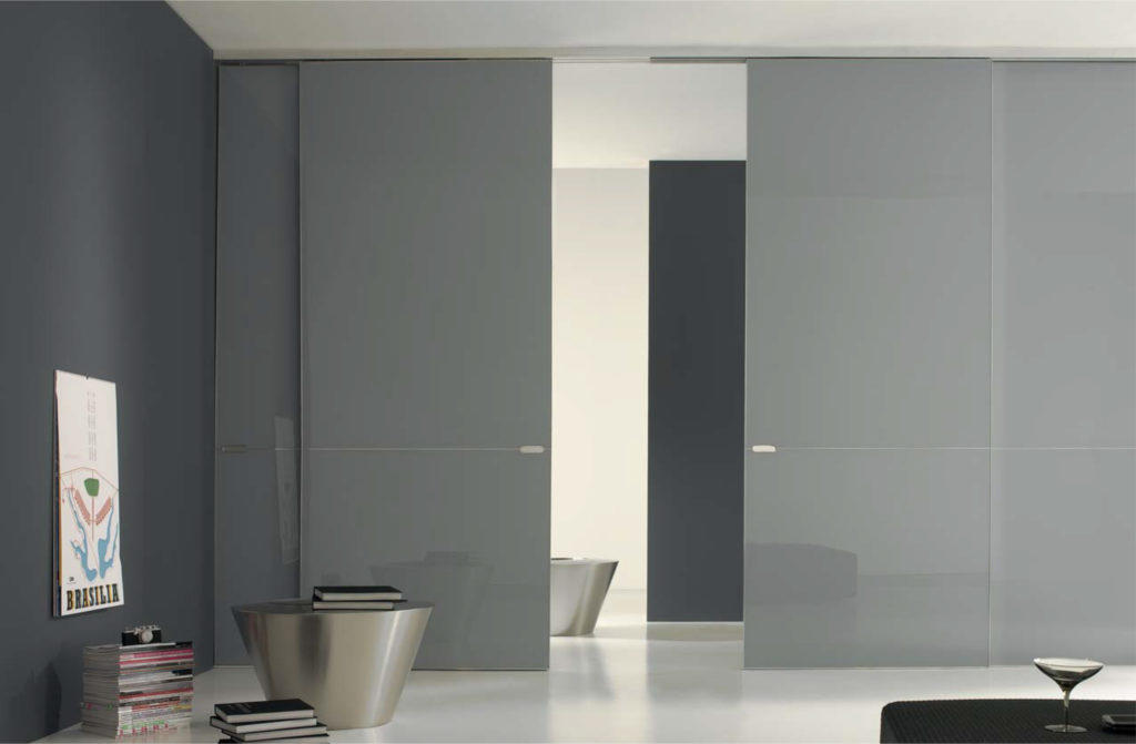 דלת זכוכית הזזה מסגרת אלומיניום