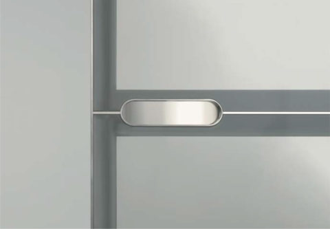 דלת זכוכית הזזה מסגרת אלומיניום