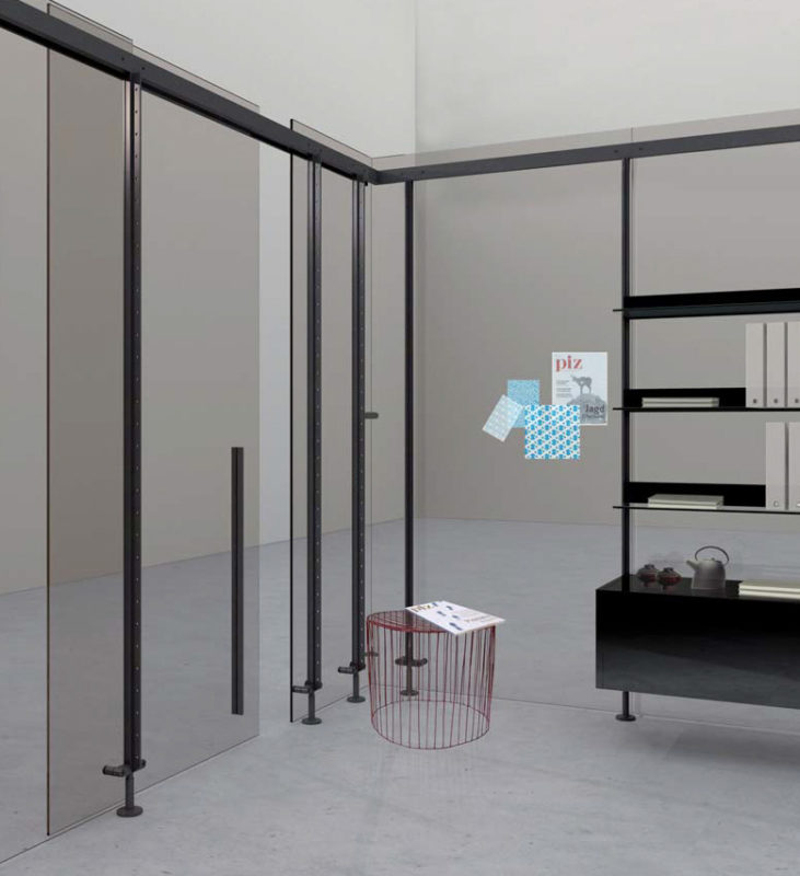 דלתות זכוכית הזזה POLE