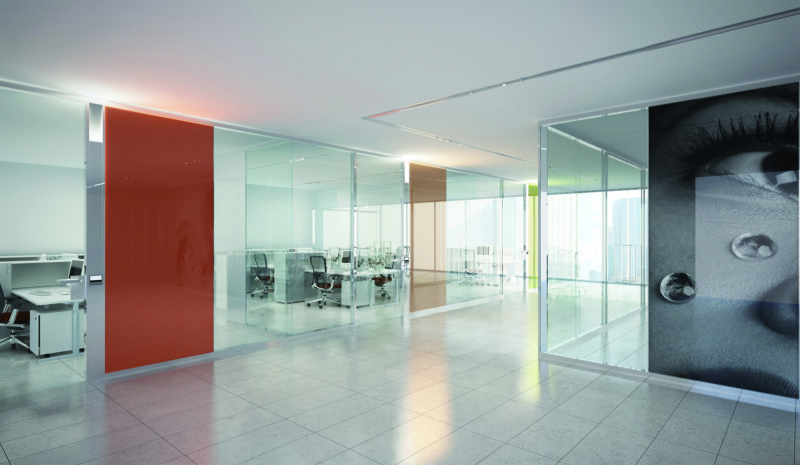 מחיצות זכוכית למשרדים ESEDRA