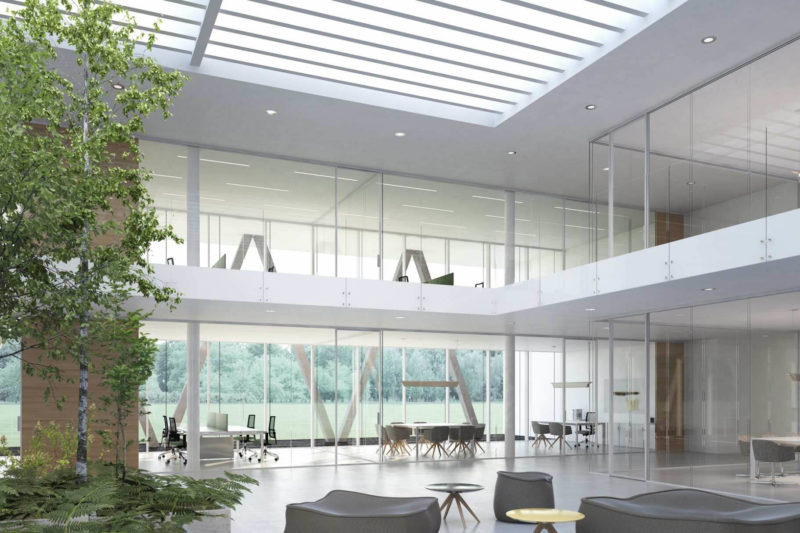 דלתות זכוכית למשרד ETRA