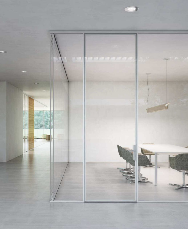 מחיצות זכוכית למשרד ETRA