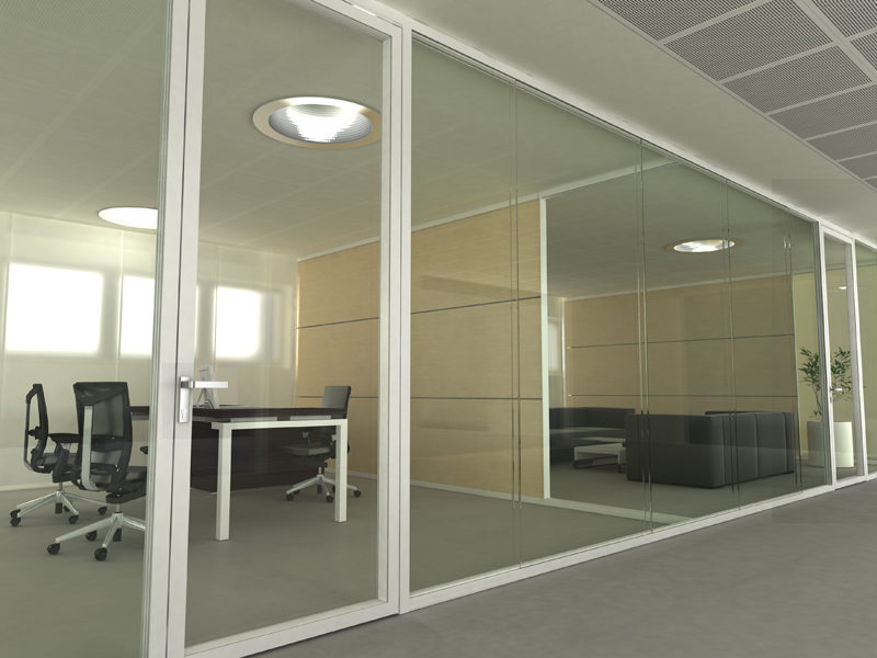 דלתות זכוכית למשרד ESEDRA