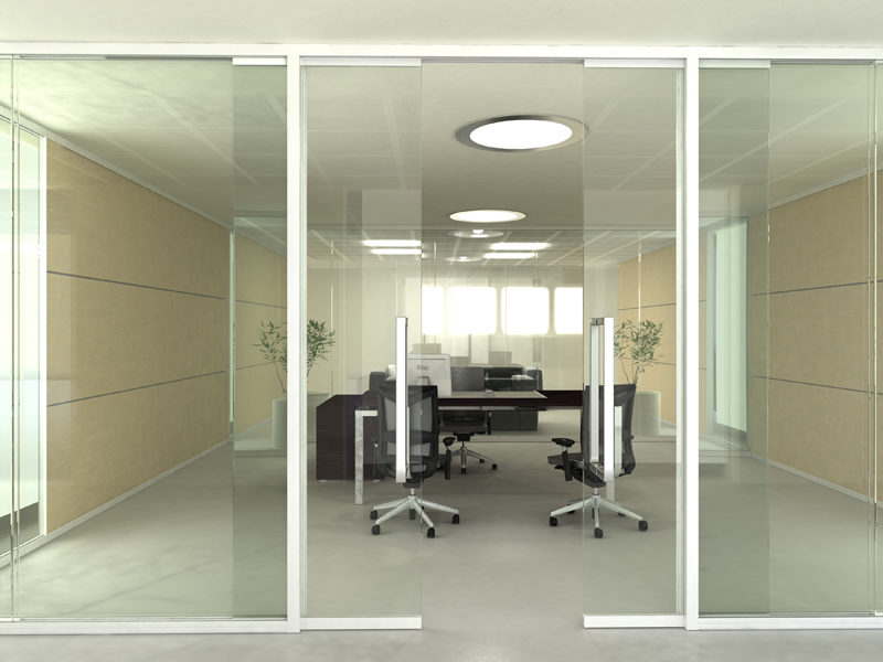 דלתות זכוכית למשרד ESEDRA