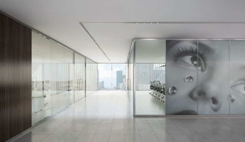 מחיצות זכוכית למשרדים ESEDRA