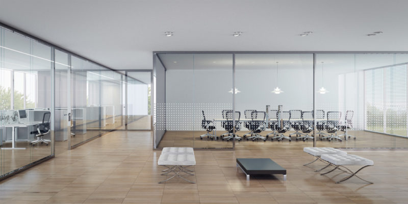 מחיצות זכוכית למשרדים ESEDRA