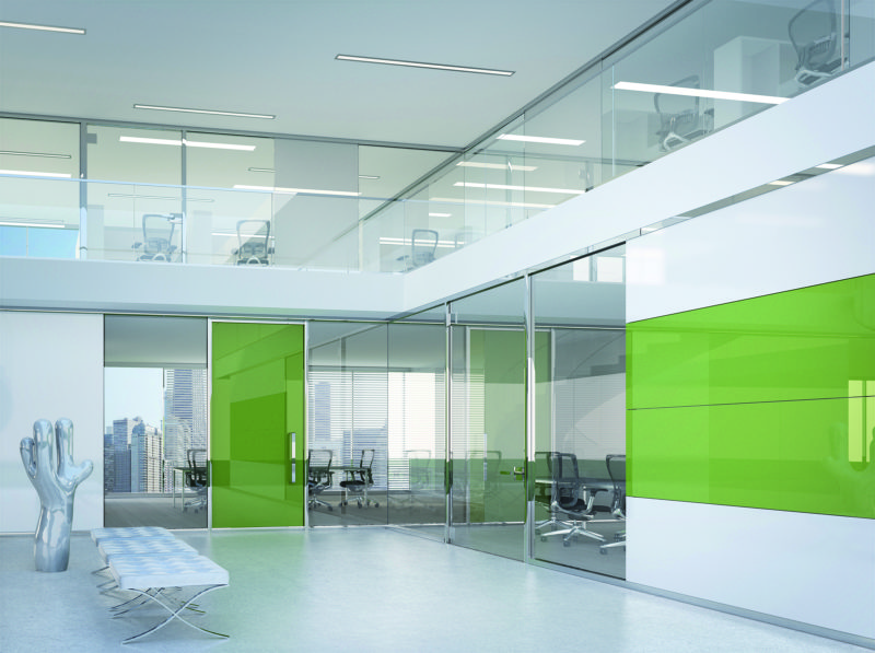 מחיצות זכוכית למשרדים ESEDRA
