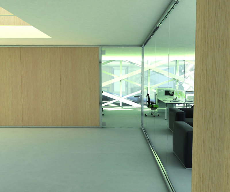 דלתות זכוכית למשרד ESEDRA