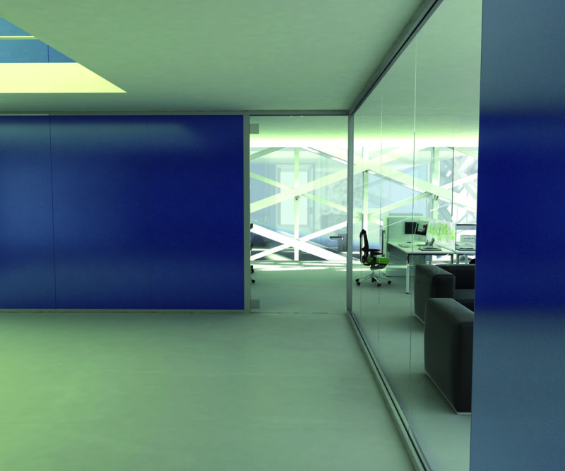 דלתות זכוכית למשרד ESEDRA